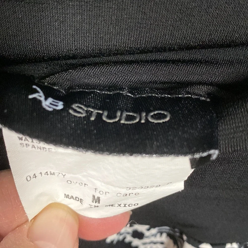 Vintage AB Studio chevron print maxi skirt size medium - Picture 10 of 10